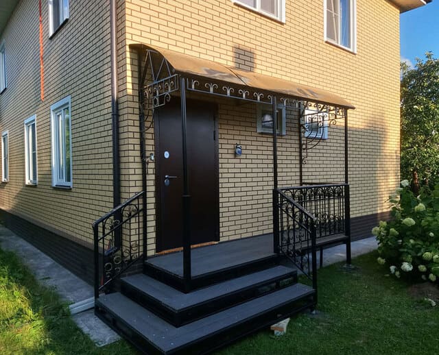 кованые и сварные козырьки Апрелевка